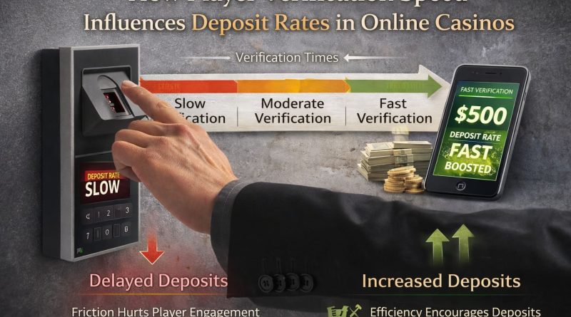 How Player Verification Speed Influences Deposit Rates in Online Casinos